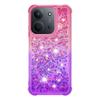 Treibsand Hülle für Xiaomi Redmi 15C 14C 13C 12C 10C Glitzer Flash Gradient Hülle für Redmi 14R 13R 4G 5G Handyhülle Fundas Coque