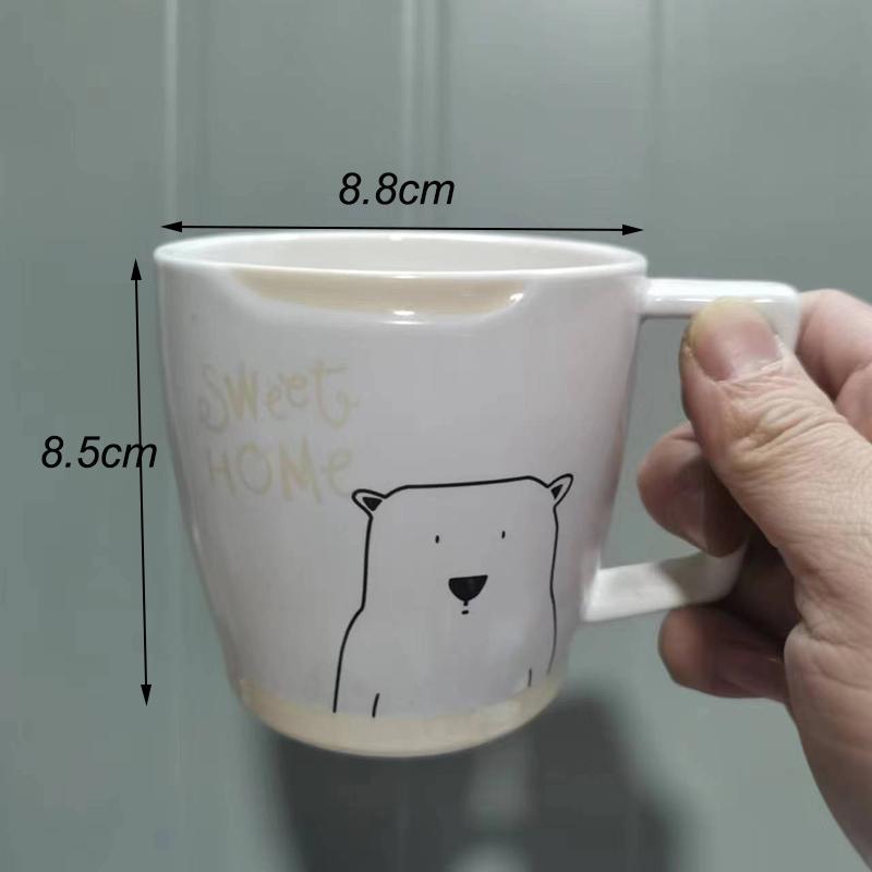 Original Mugs Creative Shaped Mug Cups of Coffee Cup to Go Personalized Gifts Cute and Different Cups Ceramics & Pottery Bar