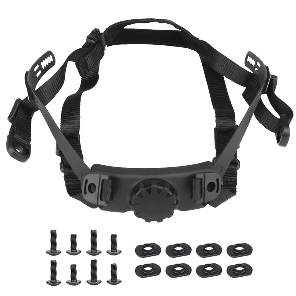 Helm-Innensystem mit Drehrad, Kinnriemen-kompatibel für FAST-Helme HL-31/HL-32, Verstellbarer Kopf, Schlossriemen, Schnelle SF CS Zubehör