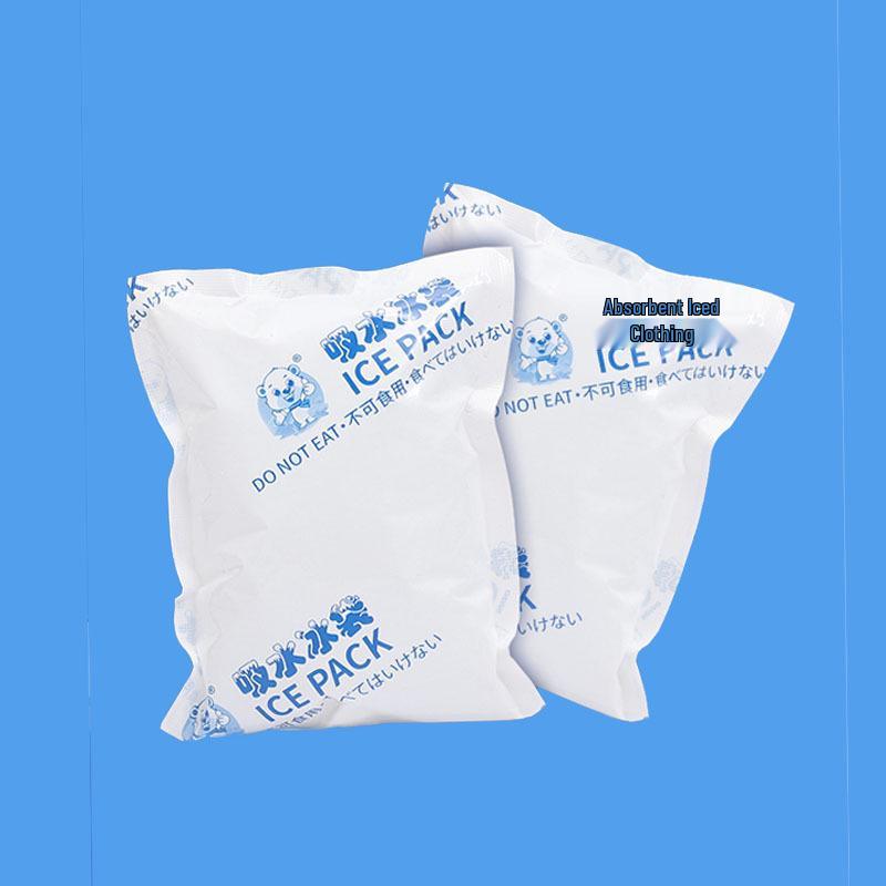 Self-Priming Double-Sided Disposable Ice Pack for Fresh-Keeping and Refrigeration of Seafood, Aviation Grade