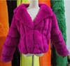 European and American Women's Faux Fur Coat, Imitation Fox Fur, 2023 Autumn/Winter Collection, Suit Collar.