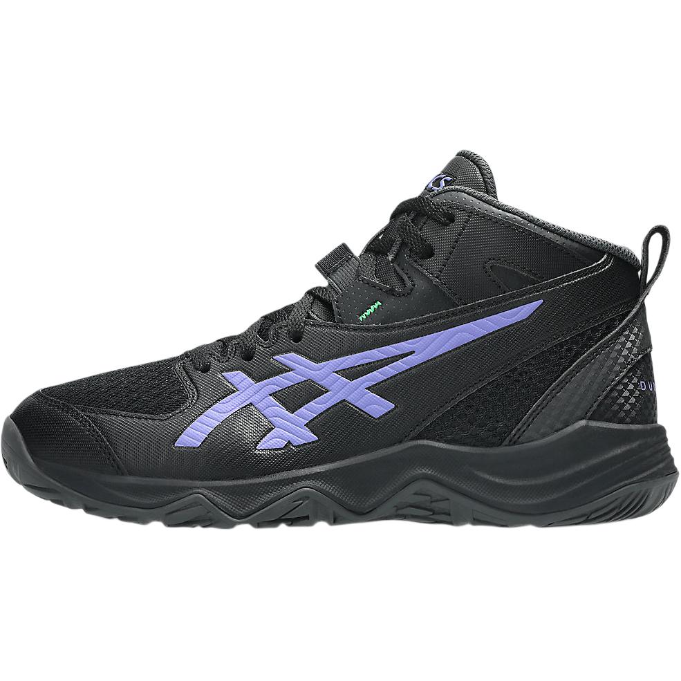 

ASICS DUNKSHOT MB 10 Поддерживающие Средние Детские Баскетбольные Кроссовки Черно-Фиолетовые Детские 1064A019-002 38