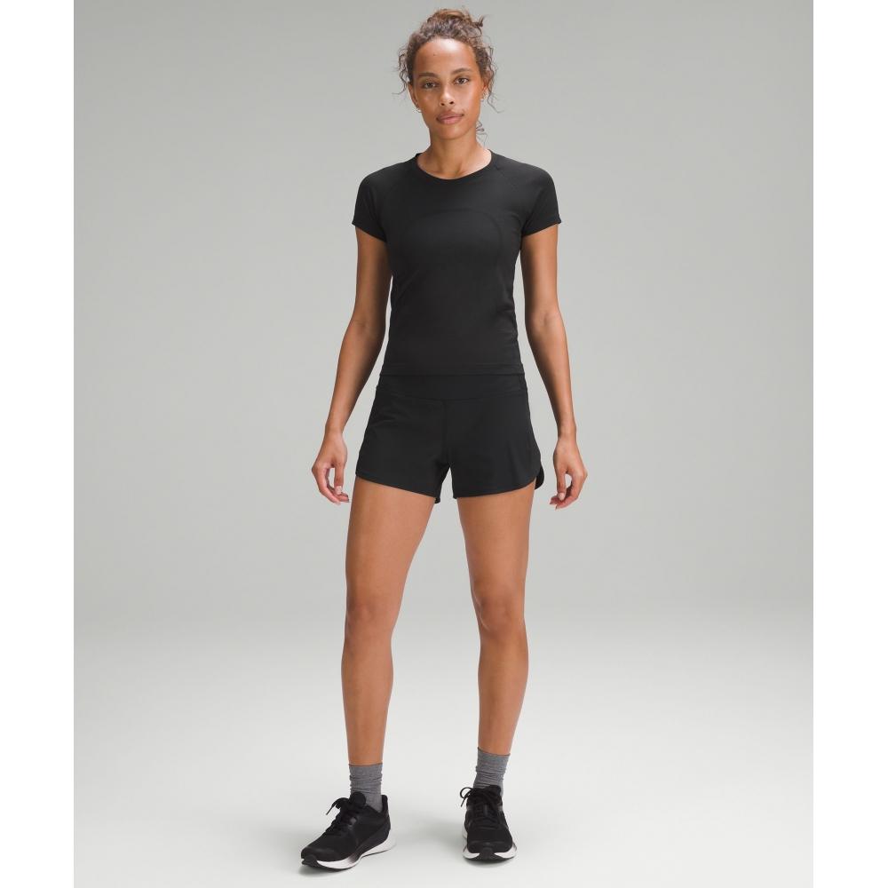 Lululemon Speed Up High Rise Lined Short 4  Black
