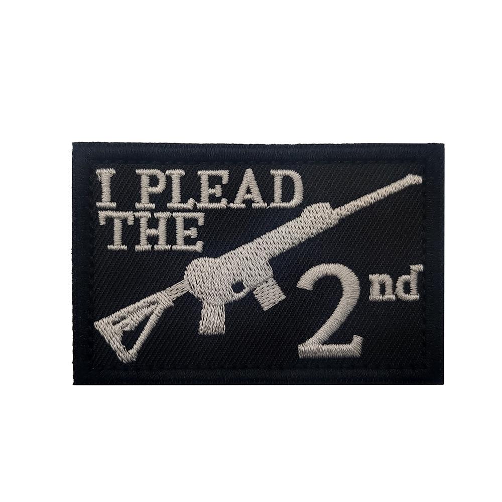 2nd Amendment 1789 National Territory Double-Sided Velcro Armband Patch