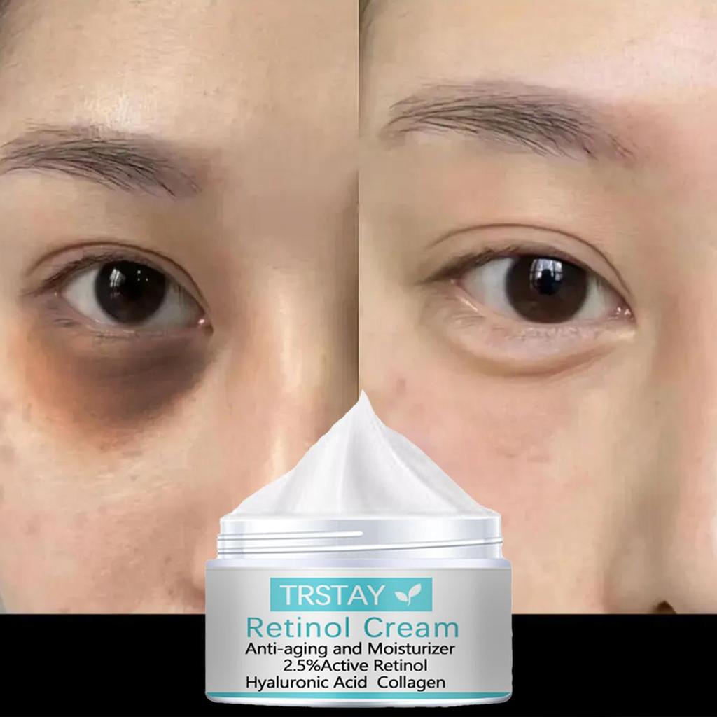 Okamžitě odstranit oční váčky Krém Retinol Krém Gel proti otokům Tmavé kruhy Oddaluje stárnutí vyblednutí vrásek Zpevnění Rozjasnění