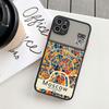 Ins Travel Country Sketch City Map Phone Case For iPhone 8 7 Plus SE2 15 14 11 12 13 Pro Max Mini X XR XS Shockproof Funda Shell