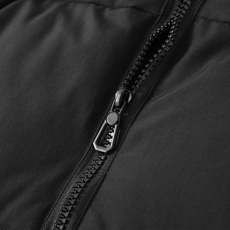 Nadměrná velikost S-8XL Zimní bezrukávová parka Pánská teplá vesta s kapucí Módní ležérní Silné svrchní oblečení Pánské bundy