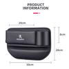 Úložný box do mezery autosedačky Výplň konzole Pouzdro pro uložení a úklid Pro Peugeot 206 207 208 306 307 308 508 106 107 108 2008 3008 5008