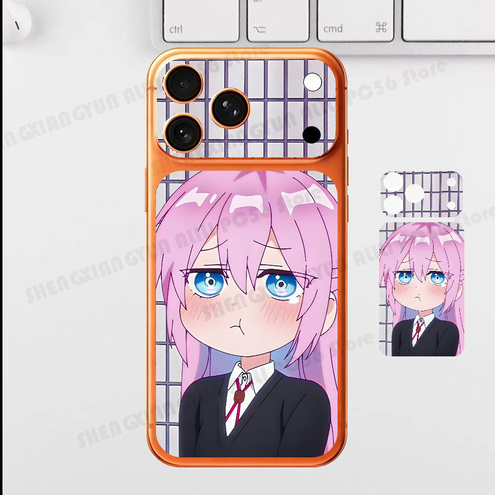 Shikimori-san Izumi Anime Figure For Iphone 17 Pro ProMax Back Protective Decorative Sticker Back Cover