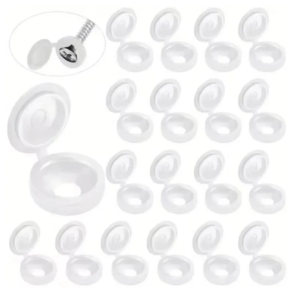 Metal Screw Decorative Caps–Zinc Alloy Bolt Covers for Automotive&Furniture,Rust-Resistant Trim Caps to Conceal Unsightly Screws