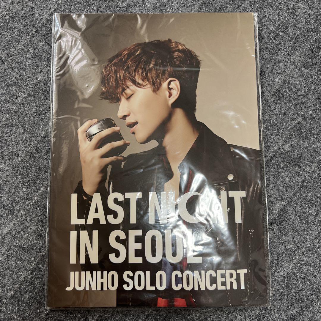 

[USED] LAST NIGHT IN SEOUL JUNHO Photobook 2PM Junho
