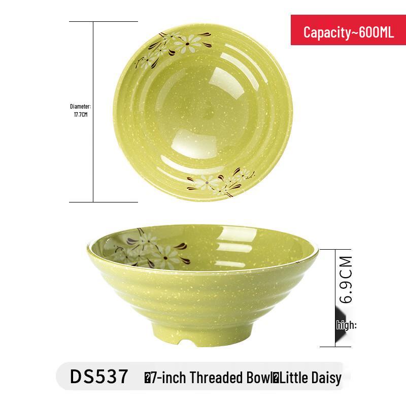 Tinle Melamine Imitation Porcelain Noodle Bowl