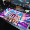 BFF Cartoon Color Mouse Pad Large Gaming Table Cushion Non-slip Laptop Tablet Big Mousepad XXL Mat Mini PC Playmat With Lock edge