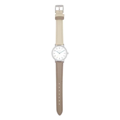 Fragola Two-Tone Strap Watch H01324S-1 MOC Women's Brown