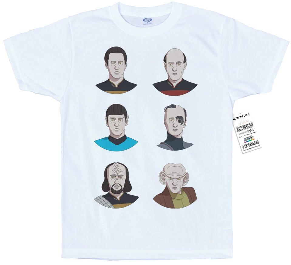 

A fistful of Datas T Shirt Artwork, Data, Star Trek S