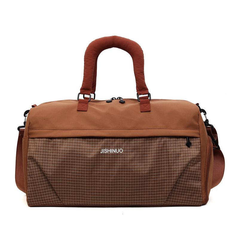 Short-haul travel bag, large capacity, women's high-value and lightweight portable fashion luggage bag, men's sports fitness bag, maternity bag.