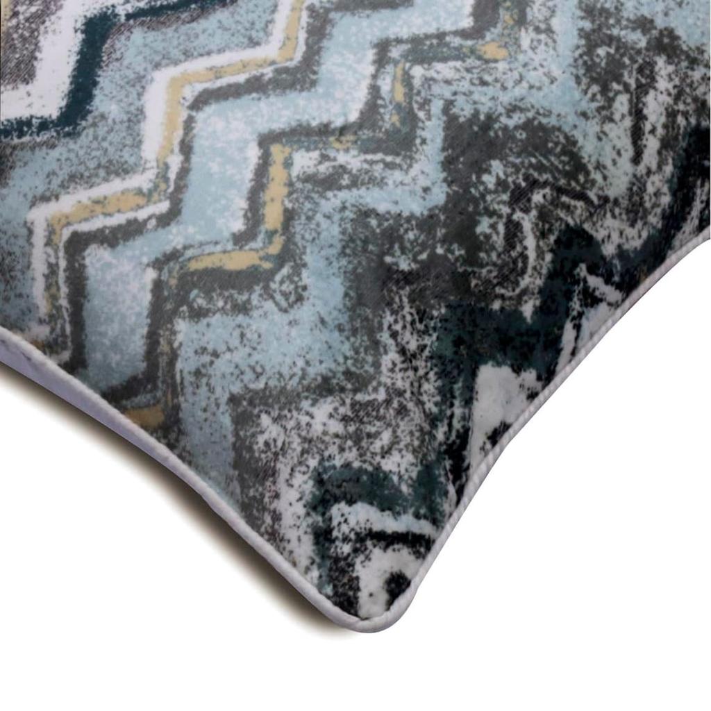 The HomeCentric Throw Pillow Covers Decorative Blue Throw Pillows For Couch Printed Velvet Printed Velvet Abstract Modern Style Easter - SeaSandSurf