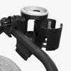 Baby Stroller Cup Holder Double Bottle Rack for Water Bottles and Cups with Clamp
