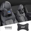 1Pcs Car Seat Headrest Auto Logo Neck Pillow For Subaru STI Forester Tribeca Outback Crosstrek Ascent XV Legacy Impreza Levorg rgw1