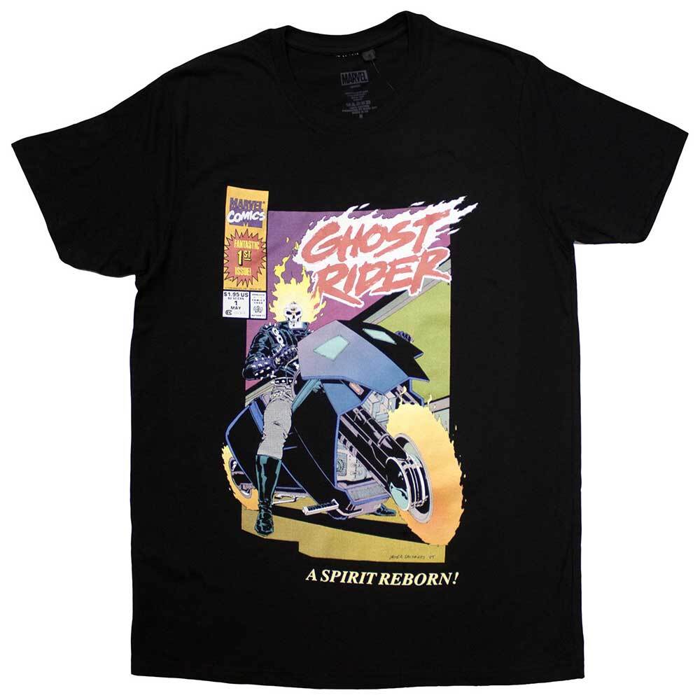 

Marvel Comics Ghost Rider Spirit Reborn Comic Cover T-Shirt Black New Unisex T-Shirt L