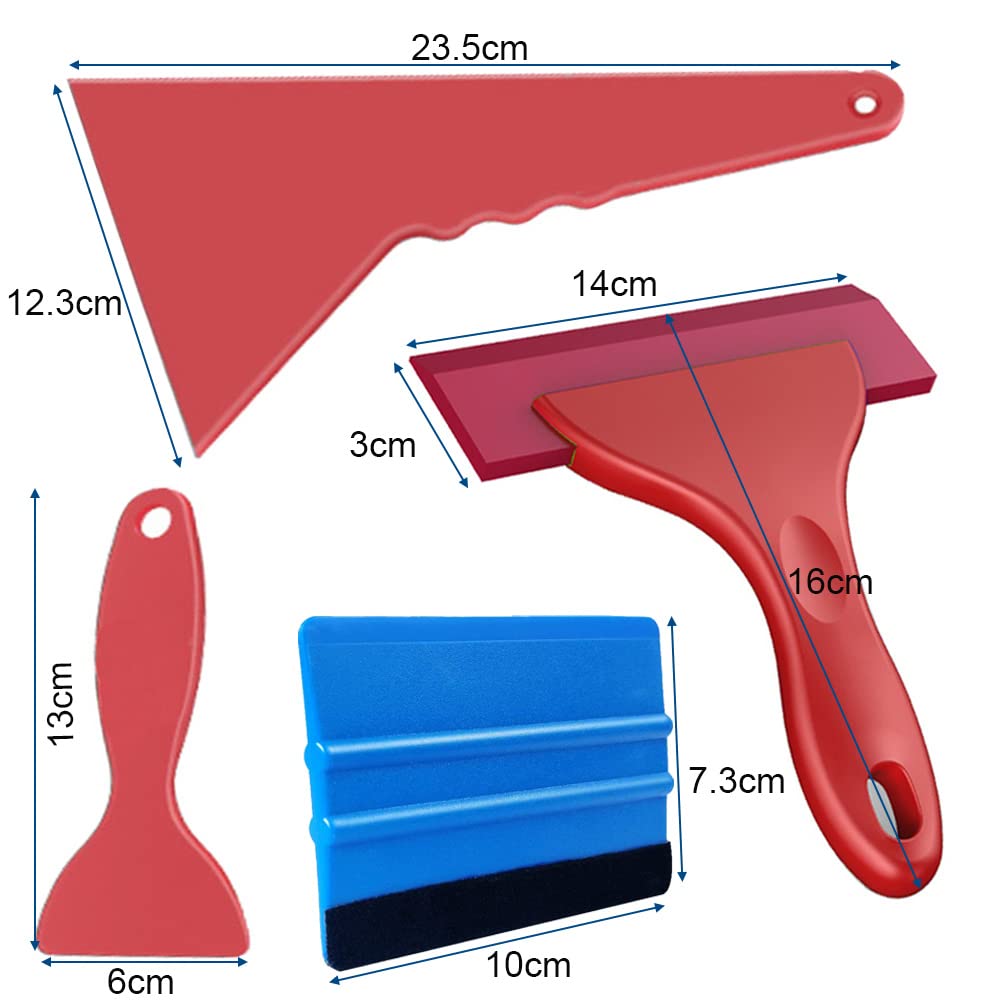 KILIGEN Carbon Sheet Car Film Cutting Sheet Seal Installation Scraper