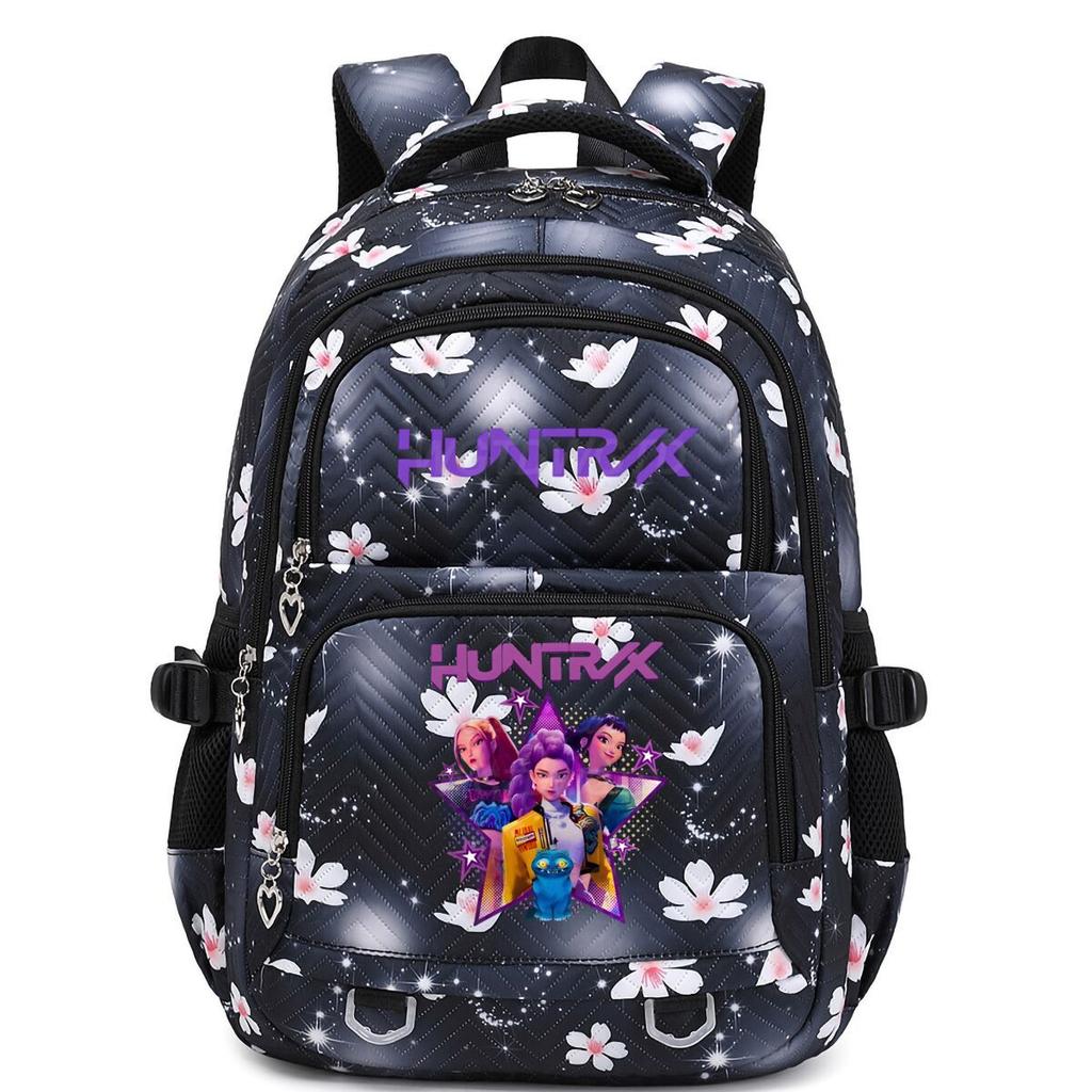 Demon Hunters KPop Demon Hunters Backpack Peripheral Korean Edition Fashion Student School Bag