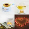 10Pcs/Box Unscented Natural Tea Wax Candle White Dripless Smokeless Small Candle Room Decor Scene Decor Bedroom Decor, Birthday