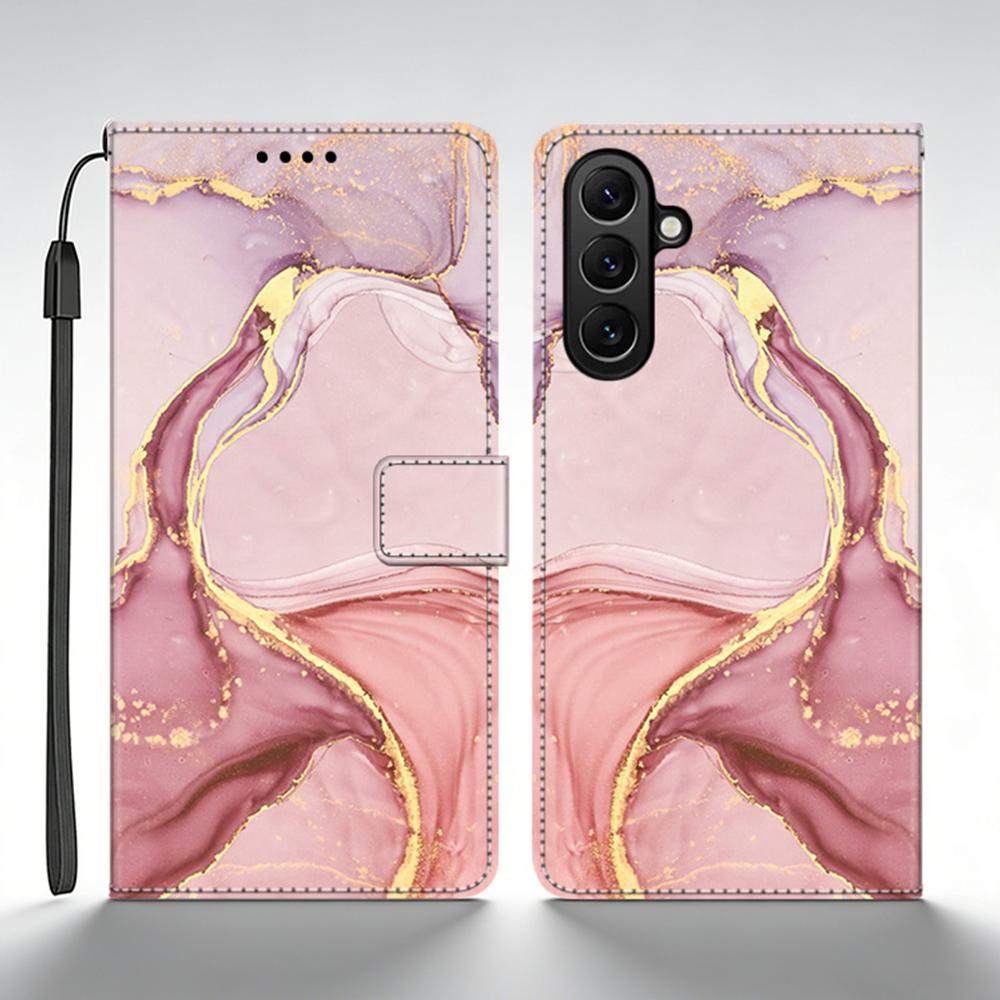 Etui Do Samsung Galaxy S26 Etui Portfel Skórzane Klapka Do Samsung Galaxy S26 Plus Etui S 26 Fundas Z Nadrukiem Uroczy Kreskówka