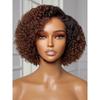 Wigs African Women Fashion Chemical Fiber Headgear Brown Partial Split Short Curly Hair Curling Wig