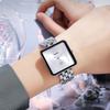 Skmei Unique Square Dial Watch Women Bracelet Watches Ladies Casual Quartz Watch Steel Women's Wristwatch