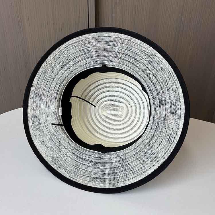 European, American And British Retro Flat Top Top Hat Women'S Lace Breathable Mesh Gauze Hat Summer Flat Edge Big Edge Sun Protection Hat