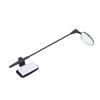 Bike Helmet Mirror Aluminum Alloy Safety Reflective 360 Degree Adjustment Flat Design Cycling Helmet Rear View Mirror