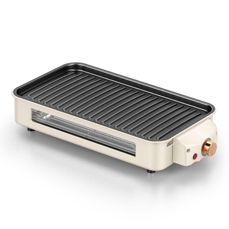 Multifunctional Electric Grill & Oven: Smokeless Indoor/Outdoor BBQ Pan & Baking Rack