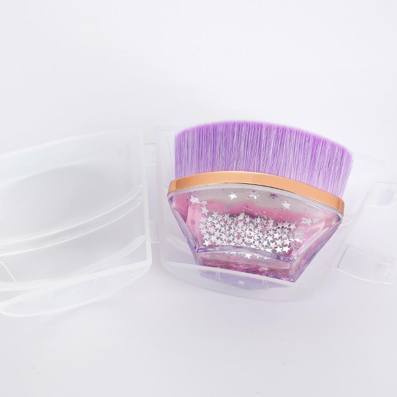 

Портативная кисть для макияжа Flat Top Face Blush Powder Foundation Brushs Women Cream Flawless-Powder Cosmetics