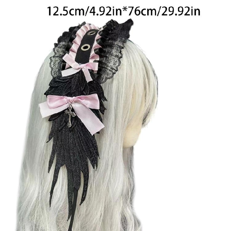 Elegant Bowknot Headband Women Hair Jewelry Fabric Texture Hair Accessories for Weddings Parties and Evening Event