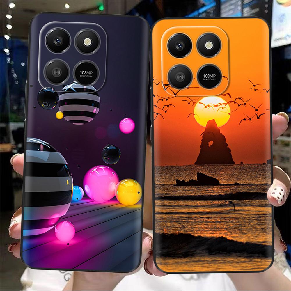 Para Honor 400 Inteligente Linda Moda Dibujos Animados Funda Suave TPU Funda de Teléfono Para Honor 400 Inteligente X7D 4G 5G Funda Trasera Carcasa a Prueba de Golpes