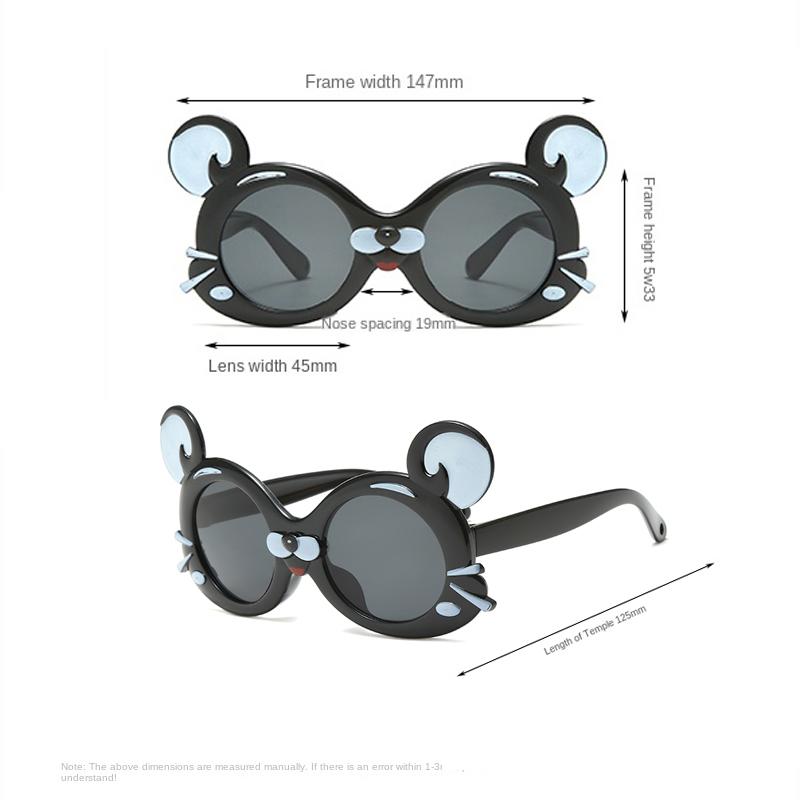NEW Kids Cartoon Sunglasses UV400 Protection Boys Girls Outdoor Sun Glasses Cute Classic Eyewear