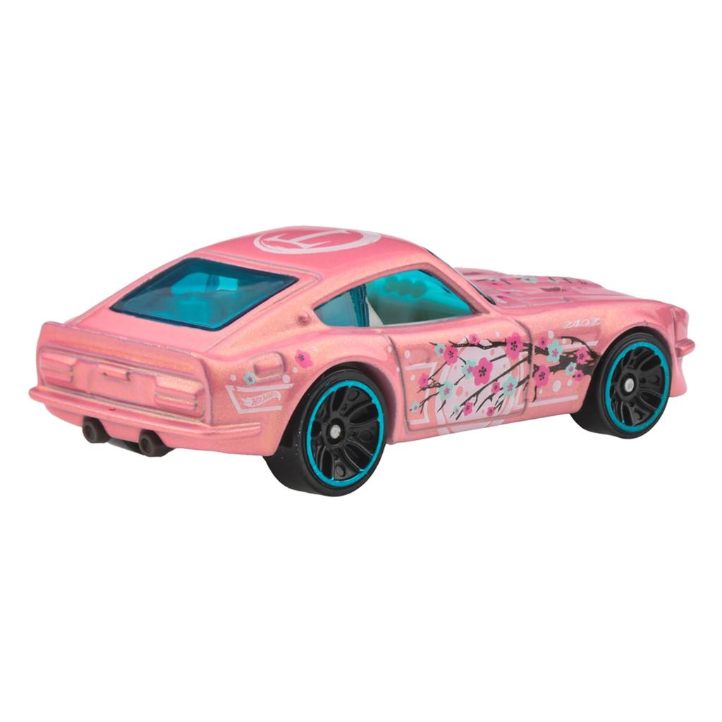 Hot Wheels Nissan Fairlady Z 240Z Toy Mini Car JFN33 Pink for Ages 3 and Up