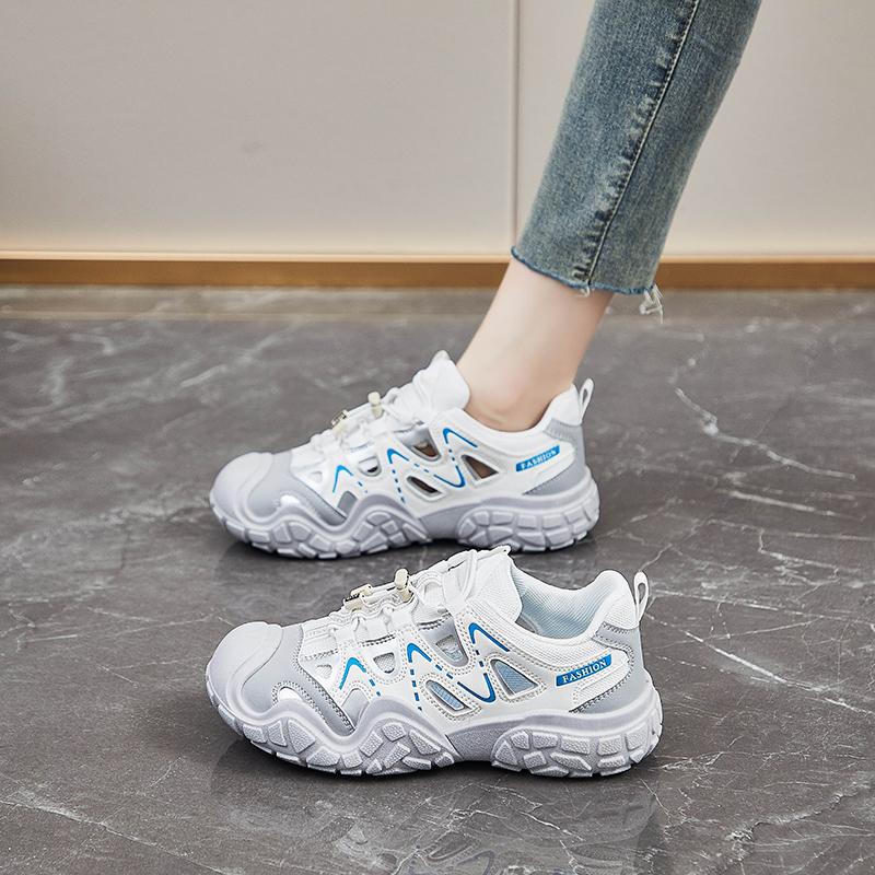 Outdoor Licht Lässige Sportschuhe Damen Rutschfest Wasserdicht Wanderschuhe Cross-Country Laufschuhe Weichsohlige Schuhe