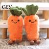 Muñeco de Verdura Lindo Zanahoria Peluche Llavero, Pequeño Colgante Relleno para Accesorio de Bolso Mochila Cartera, Llavero Encanto Kawaii, Regalo Niñas Mujeres Llavero