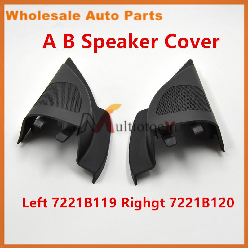 7221B119 7221B120 Car parts Hengfei triangular plate horn tweeter speakers for Mitsubishi Lancer EX