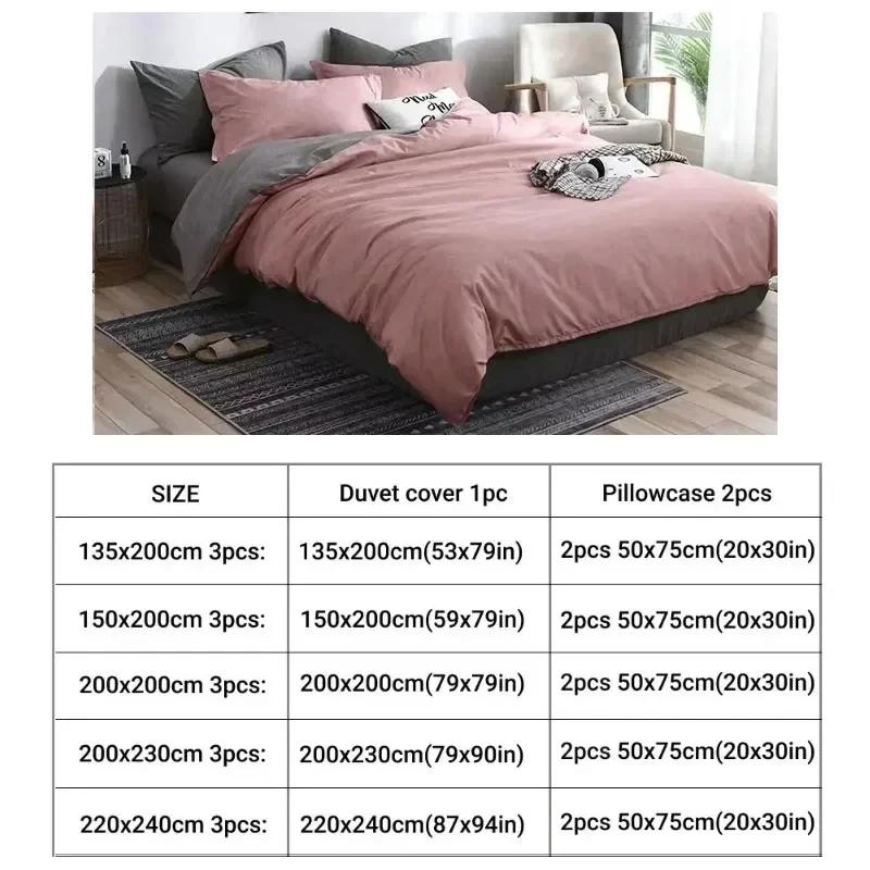 3PCS/set Black Marble Pattern Sanding Bedding Set Duvet Cover+Pillowase, Bedroom Bed Set, King Queen Double (Excluding Filler)