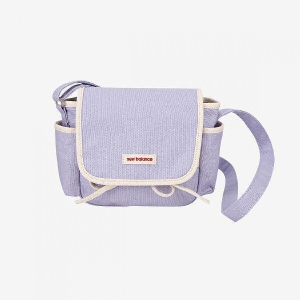 

New Balance Half Club Universal Essential Canvas String Crossbody Bag Light Purple Nbgcdae50 FREE