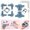 Magnetic Corner Clamps Box Making Corner Guides Cartonnage Holding Tool Right Angle Assembly Clamps for Book Covers Chipboard Boxes