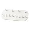 Wall Mount Jewelry Organizer Rack Hanging Hook Drill Free Multi Purpose Display Hook for Earrings