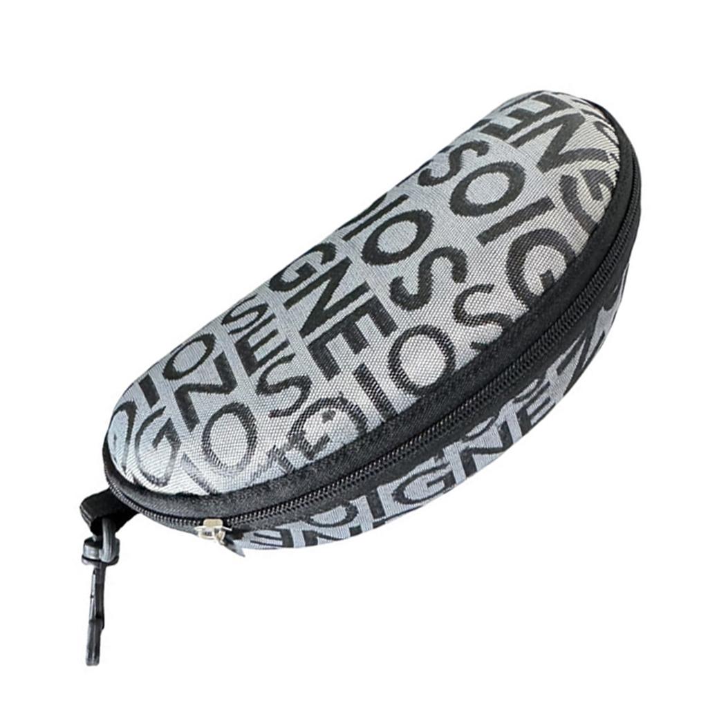 Reißverschluss Hartschalen Sonnenbrillenetui und Brillenbox mit Kunststoffhaken für tragbares Reisebrillenetui. Sonnenbrillenetui zum Aufhängen