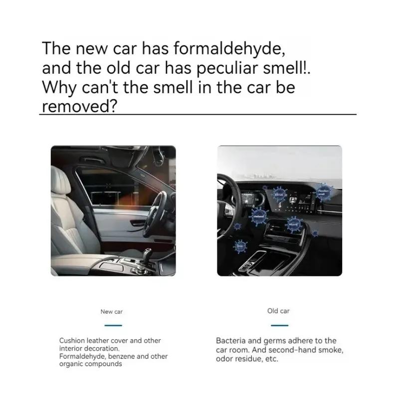 New Car Odor Eliminator Electronic Intelligent Home Refrigerator Odor Eliminator Ozone Purifier