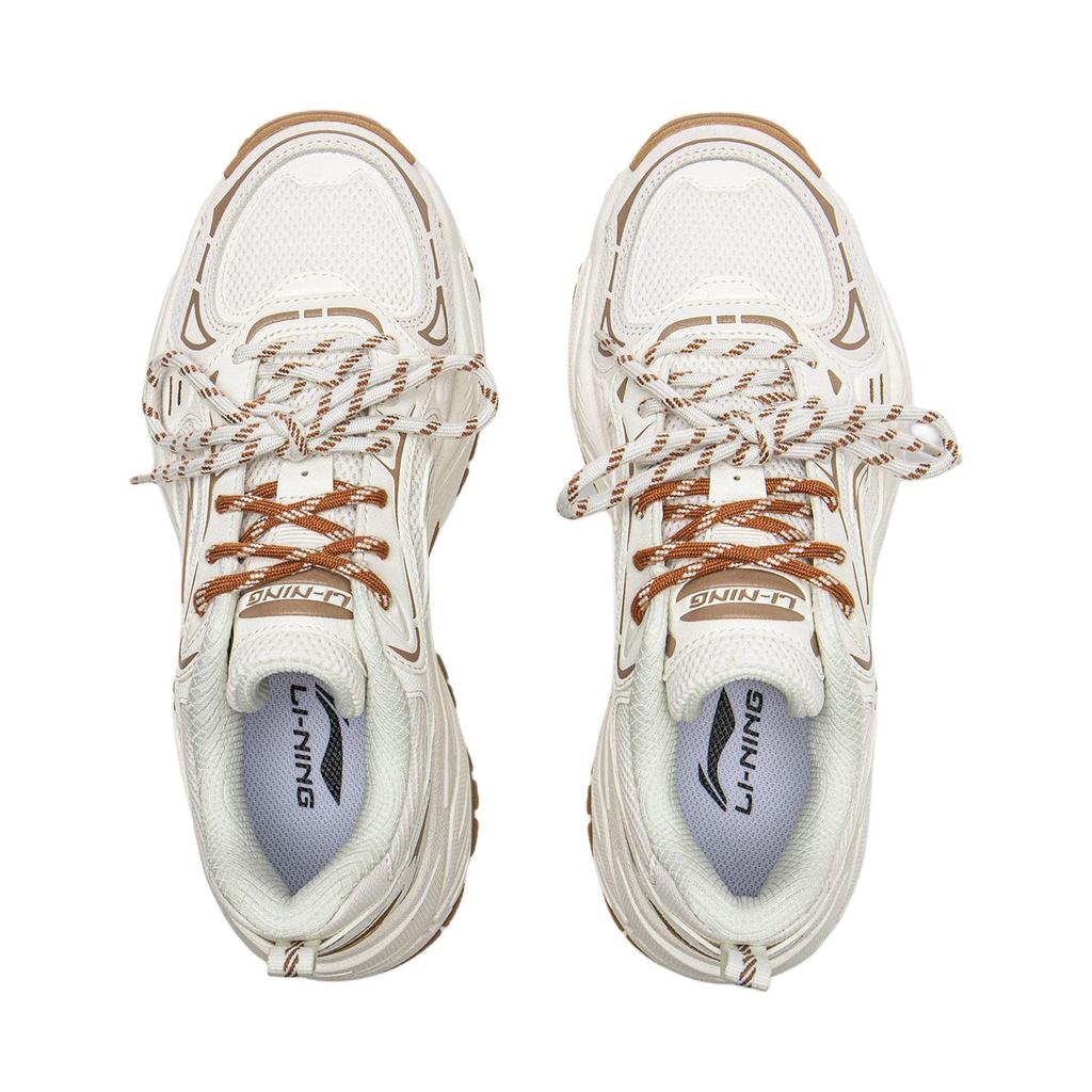 Li Ning Brown Sugar 2 Slip Resistant, Abrasion Resistant, Breathable Cushioning, Rebound Low Top Casual Shoes Women's AGCV366-1