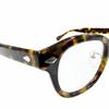Excellent MOSCOT Glasses LEMTOSH Clear Brown Mens Used