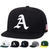 Cappelli Hip-Hop Unisex Ricamo Lettera A Gotico Primavera Autunno Regolabile Casual Snapback Berretti da Baseball Cappello Parasole da Esterno